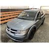 Image 4 : PARKSVILLE- 2010 DODGE JOURNEY 191641KMS GREY FRONT WHEEL DRIVE-B163217