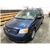 Image 4 : PARKSVILLE-2008 DODGE GRAND CARAVAN 257605KMS BLUE FRONT WHEEL DRIVE- B131007