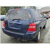 Image 21 : DUNCAN -- 2001 TOYOTA HIGHLANDER, BLUE, 188522 KM