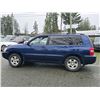 Image 28 : DUNCAN -- 2001 TOYOTA HIGHLANDER, BLUE, 188522 KM