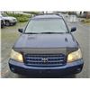 Image 7 : DUNCAN -- 2001 TOYOTA HIGHLANDER, BLUE, 188522 KM