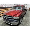 Image 4 : PARKSVILLE - 2012 DODGE RAM 1500 ST, RED, 283599KMS, FOUR WHEEL DRIVE - B339763