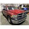 Image 9 : PARKSVILLE - 2012 DODGE RAM 1500 ST, RED, 283599KMS, FOUR WHEEL DRIVE - B339763
