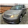 Image 3 : PARKSVILLE - 2004 HONDA CIVIC SI GREY 216036KMS FRONT WHEEL DRIVE - B912021