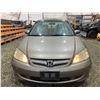 Image 6 : PARKSVILLE - 2004 HONDA CIVIC SI GREY 216036KMS FRONT WHEEL DRIVE - B912021