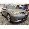 Image 8 : PARKSVILLE - 2004 HONDA CIVIC SI GREY 216036KMS FRONT WHEEL DRIVE - B912021