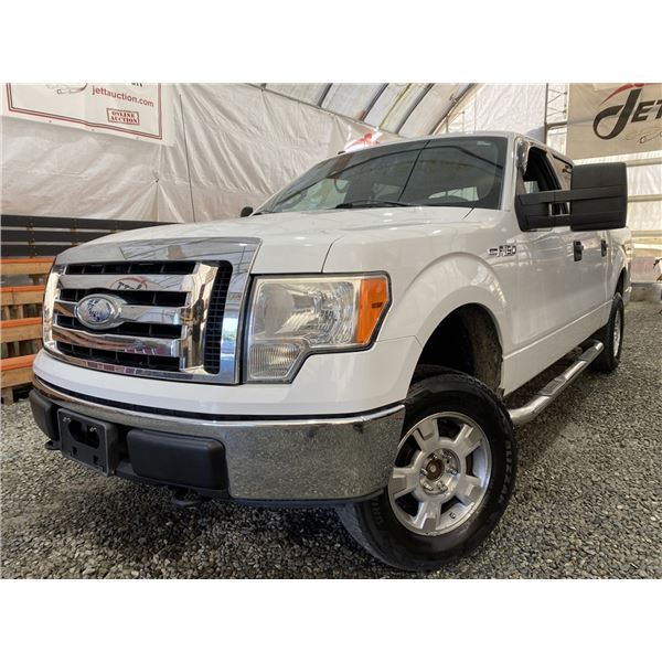 PARKSVILLE - 2009 FORD F150, WHITE, 203700KMS, 4WD - DB29189