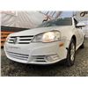 Image 2 : PARKSVILLE - 2008 VOLKSWAGEN GOLF, WHITE, 224211 KMS, FRONT WHEEL DRIVE. - D011941