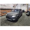 Image 4 : PARKSVILLE - 2016 LAND ROVER RANGE ROVER, GREY, 194802 KMS, ALL WHEEL DRIVE. - D572824