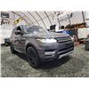 Image 8 : PARKSVILLE - 2016 LAND ROVER RANGE ROVER, GREY, 194802 KMS, ALL WHEEL DRIVE. - D572824