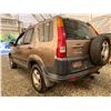 Image 20 : PARKSVILLE - 2002 HONDA CRV, GOLD, 337493 KMS, FOUR WHEEL DRIVE. - B815561