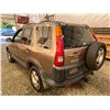 Image 21 : PARKSVILLE - 2002 HONDA CRV, GOLD, 337493 KMS, FOUR WHEEL DRIVE. - B815561
