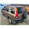 Image 22 : PARKSVILLE - 2002 HONDA CRV, GOLD, 337493 KMS, FOUR WHEEL DRIVE. - B815561