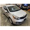 Image 10 : PARKSVILLE - 2012 KIA RIO LX, SILVER, 283646 KMS, FRONT WHEEL DRIVE. - D073639