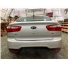 Image 17 : PARKSVILLE - 2012 KIA RIO LX, SILVER, 283646 KMS, FRONT WHEEL DRIVE. - D073639