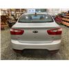 Image 18 : PARKSVILLE - 2012 KIA RIO LX, SILVER, 283646 KMS, FRONT WHEEL DRIVE. - D073639