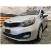 Image 2 : PARKSVILLE - 2012 KIA RIO LX, SILVER, 283646 KMS, FRONT WHEEL DRIVE. - D073639