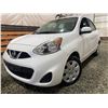 Image 1 : PARKSVILLE - 2017 NISSAN MICRA, WHITE, 113016 KMS, FRONT WHEEL DRIVE. - D249939