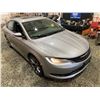 Image 10 : PARKSVILLE - 2015 CHRYSLER 200, SILVER, 200245 KMS, FRONT WHEEL DRIVE. - D718266