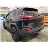 Image 20 : PARKSVILLE - 2016 JEEP TRAILHAWK, BLACK, 205772 KMS, FOUR WHEEL DRIVE. - D354287