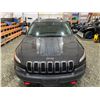 Image 7 : PARKSVILLE - 2016 JEEP TRAILHAWK, BLACK, 205772 KMS, FOUR WHEEL DRIVE. - D354287