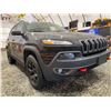 Image 8 : PARKSVILLE - 2016 JEEP TRAILHAWK, BLACK, 205772 KMS, FOUR WHEEL DRIVE. - D354287