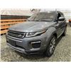Image 3 : PARKSVILLE - 2016 LAND ROVER RANGE ROVER EVOQUE, GREY, 142508 KMS, ALL WHEEL DRIVE. - D143352