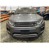 Image 6 : PARKSVILLE - 2016 LAND ROVER RANGE ROVER EVOQUE, GREY, 142508 KMS, ALL WHEEL DRIVE. - D143352