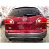 Image 17 : PARKSVILLE - 2010 BUICK ENCLAVE, RED, 141541 MILES KMS, ALL WHEEL DRIVE. - B158168