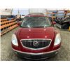 Image 7 : PARKSVILLE - 2010 BUICK ENCLAVE, RED, 141541 MILES KMS, ALL WHEEL DRIVE. - B158168