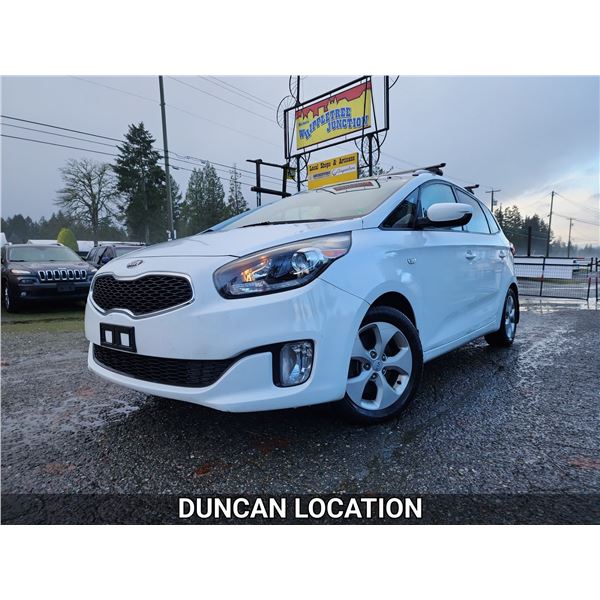 DUNCAN-2014 KIA RONDO 131915KMS FRONT WHEEL DRIVE D029221
