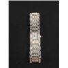 Image 2 : Very Nice Ann Klein Ladys Wristwatch Band Full of stones