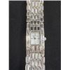 Image 3 : Very Nice Ann Klein Ladys Wristwatch Band Full of stones
