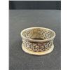Image 3 : Antique Sterling silver Napkin ring