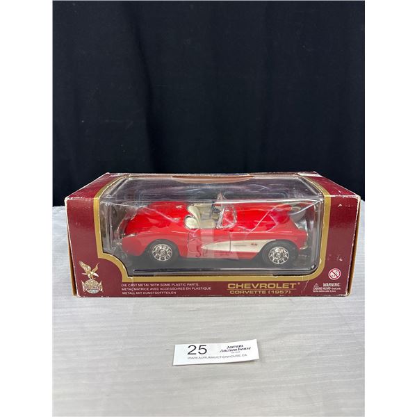 1:18 Scale 1957 Diecast Corvette in Original Box