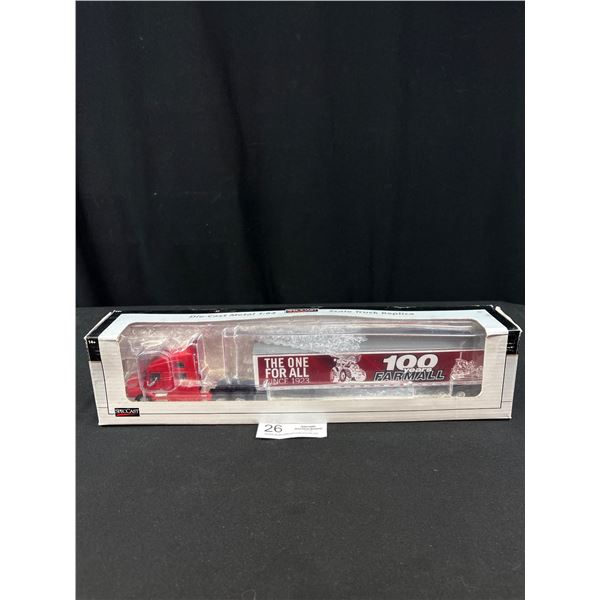 1:64 Diecast Metal Truck & Trailer With Origial Box