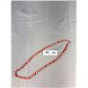 Image 4 : Vintage Pink Coral Beaded Necklace 26"