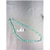 Image 3 : Nice Light Blue Green Smooth Oval shaped Beaded Necklace