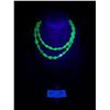 Image 1 : Very Nice Vintage Uranium Glass Beaded Necklace 28"