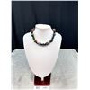 Image 1 : A Vintage Colourful Glass Beaded Choker Necklace Murano? 14" Long