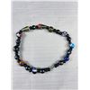 Image 3 : A Vintage Colourful Glass Beaded Choker Necklace Murano? 14" Long