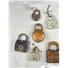 Image 2 : Lot of Old Locks, Most with Keys