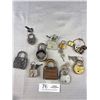 Image 4 : Lot of Old Locks, Most with Keys