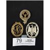 Image 1 : WW2 Era German Armed Forces Badges Proficiency and German Sports Badge and Scottish SPM Clan Badge