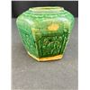 Image 7 : 2 Antique Chinese Green Glazed Ginger Jars