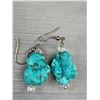 Image 3 : Very Nice Lot of Turquoise Earrings and Pendant