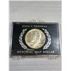 Image 2 : 1964 US JFK Silver Coin in Case + Other Coin