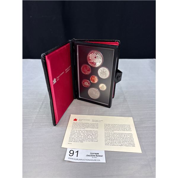 1981 Double Dollar Year Set with Silver Dollar