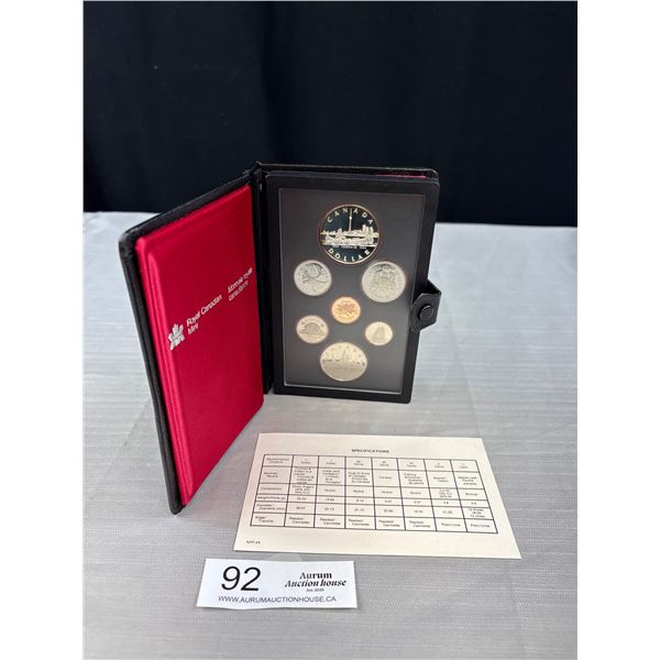 1984 Double Dollar Year Set with Silver Dollar