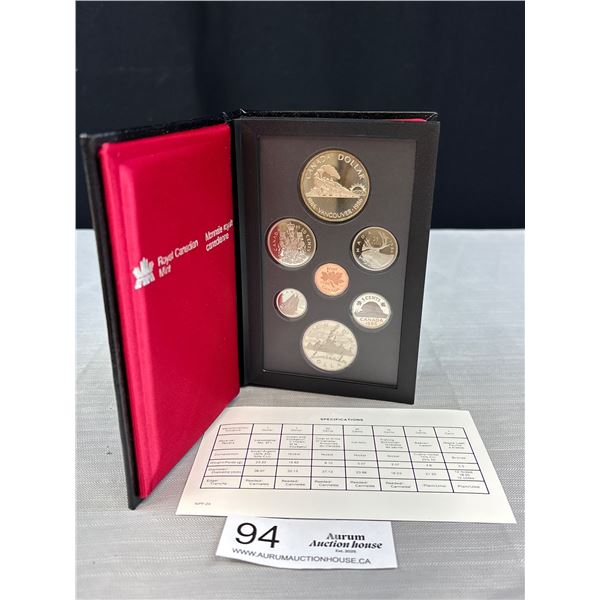 1986 Double Dollar Year Set with Silver Dollar